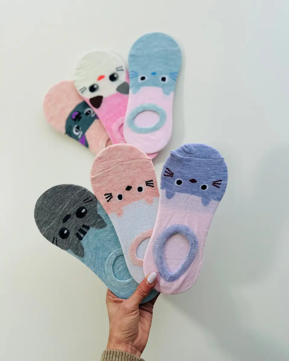 12 pares de calcetines Panchita Invisible  4