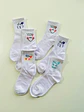 12 PARES DE CALCETINES DE ALGODÓN CORTE AMERICANO #422 - Miniatura 1