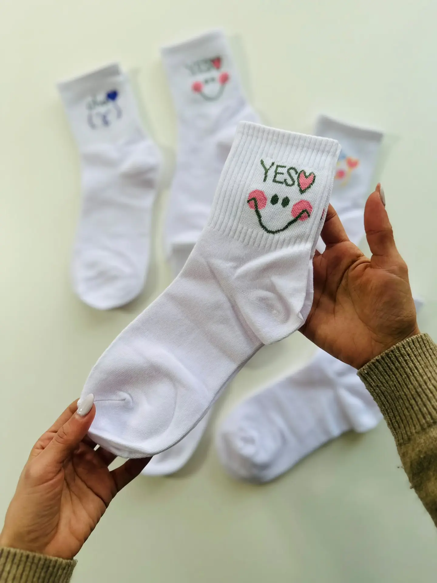 12 PARES DE CALCETINES DE ALGODÓN CORTE AMERICANO #422 3