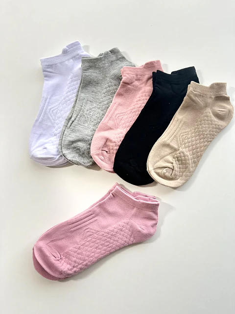 12 PARES DE CALCETINES CON REFUERZO #Q17