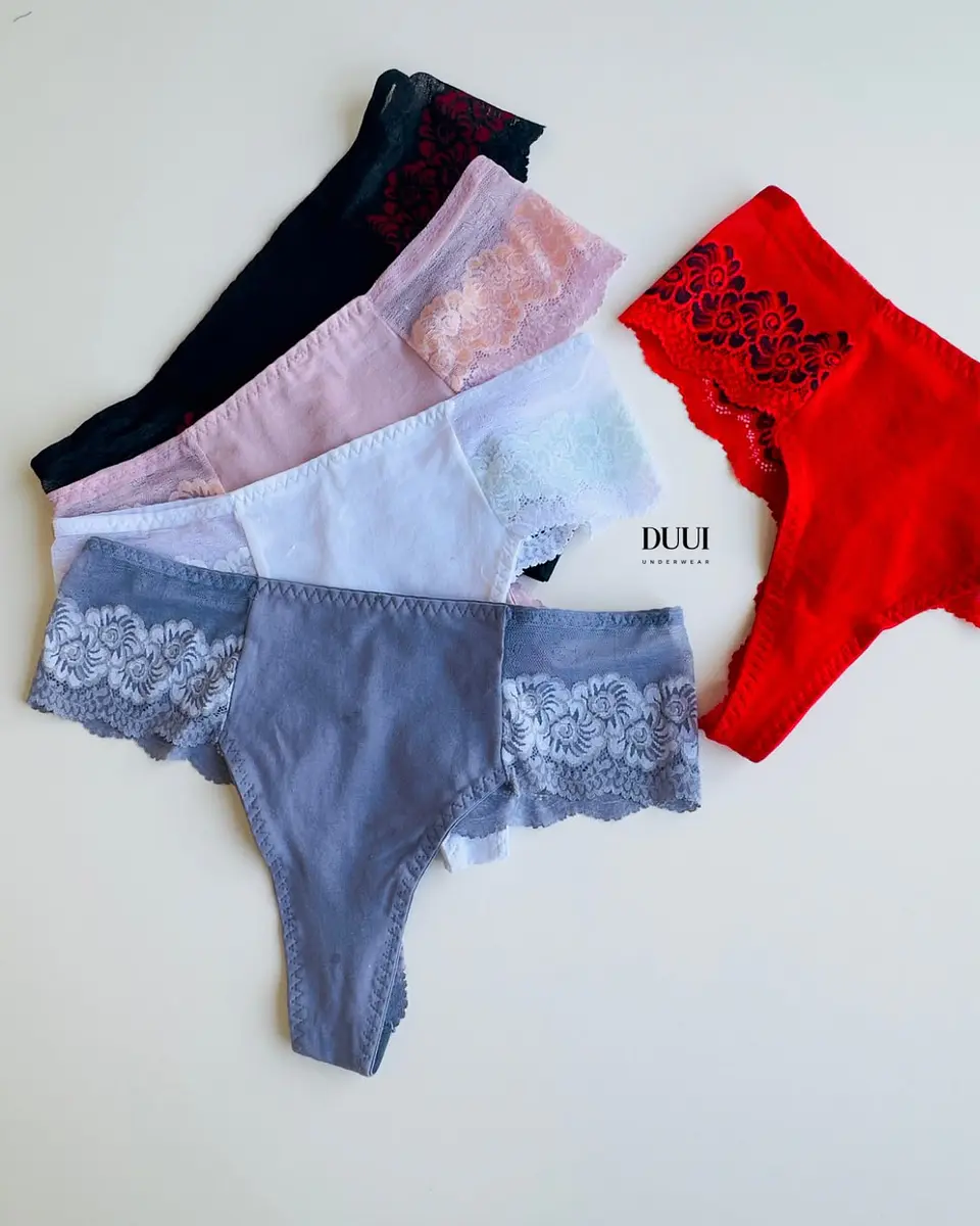 4 Colaless Culotte  De Algodón y Encaje #002 6