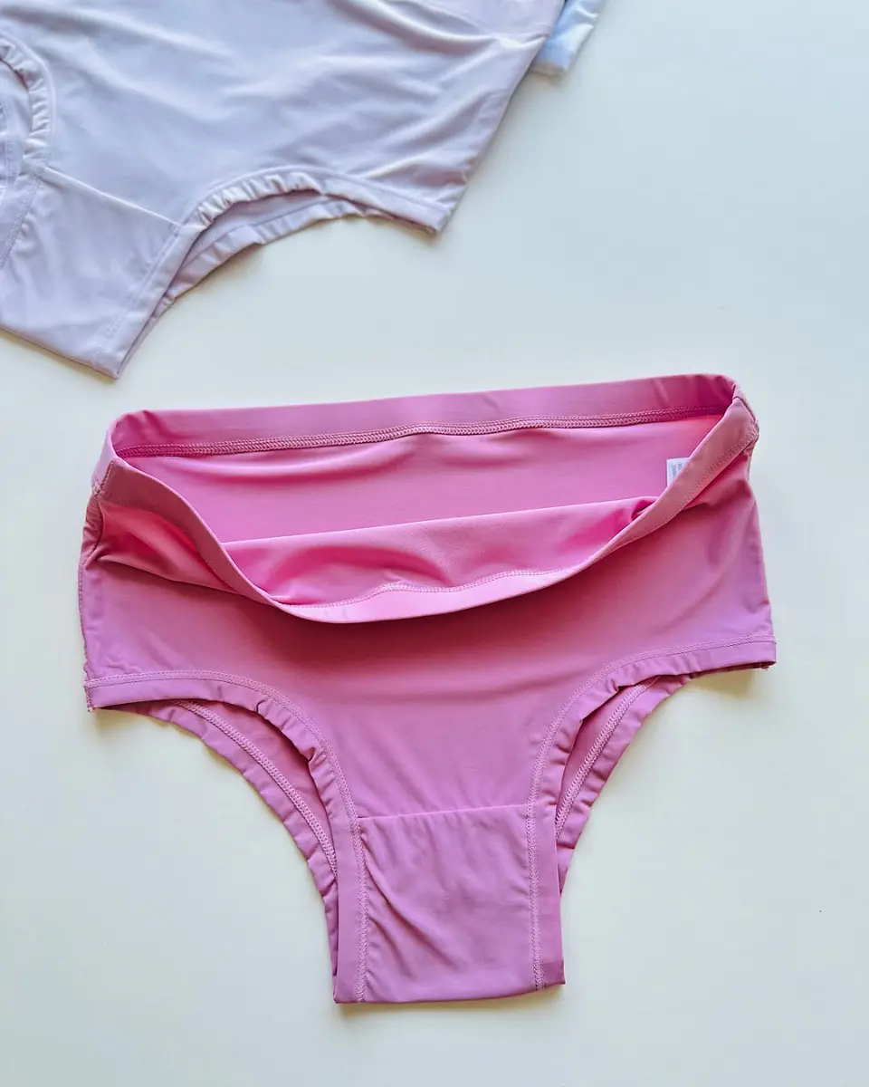 4 Calzón Bikini de Microfibra tiro Alto #773 9