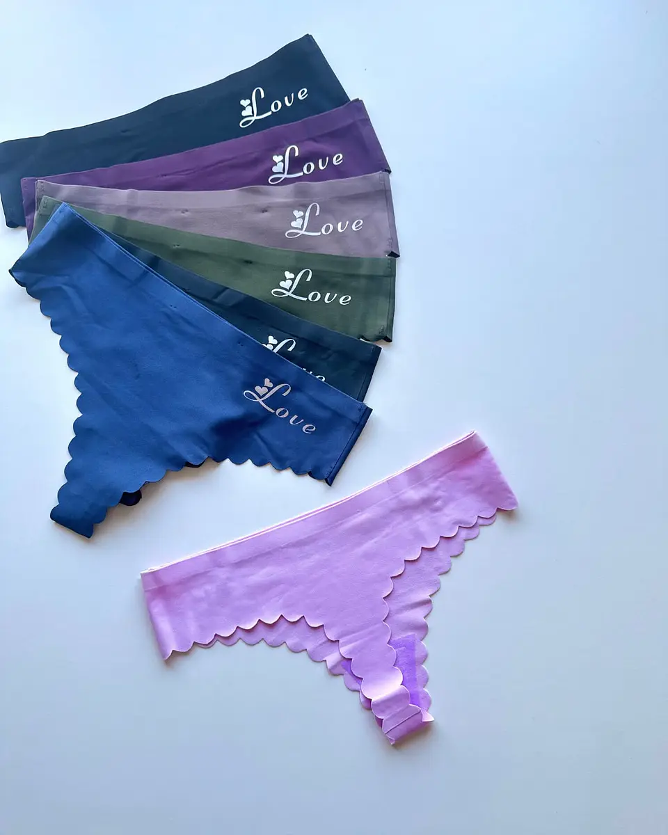 6 COLALESS INVISIBLE ONDAS TIRO MEDIO  #016 1