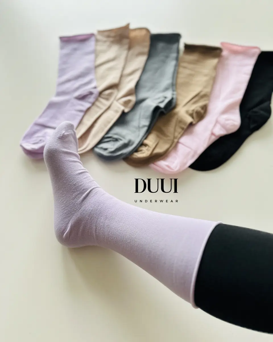 12 Pares Calcetines de Bambú  Sin Costura Mujer  Diabético #45 2
