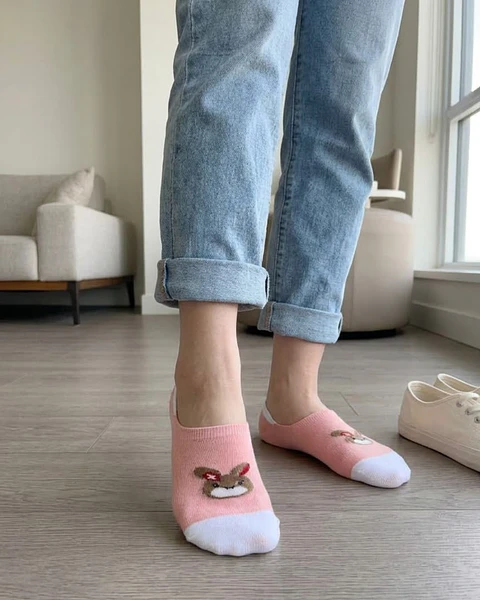 12 PARES DE CALCETINES INVISIBLE DE BAMBOO #34 