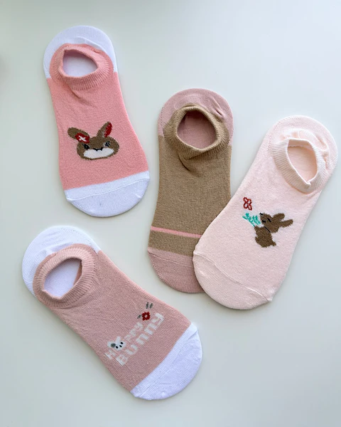 12 PARES DE CALCETINES INVISIBLE DE BAMBOO #34 