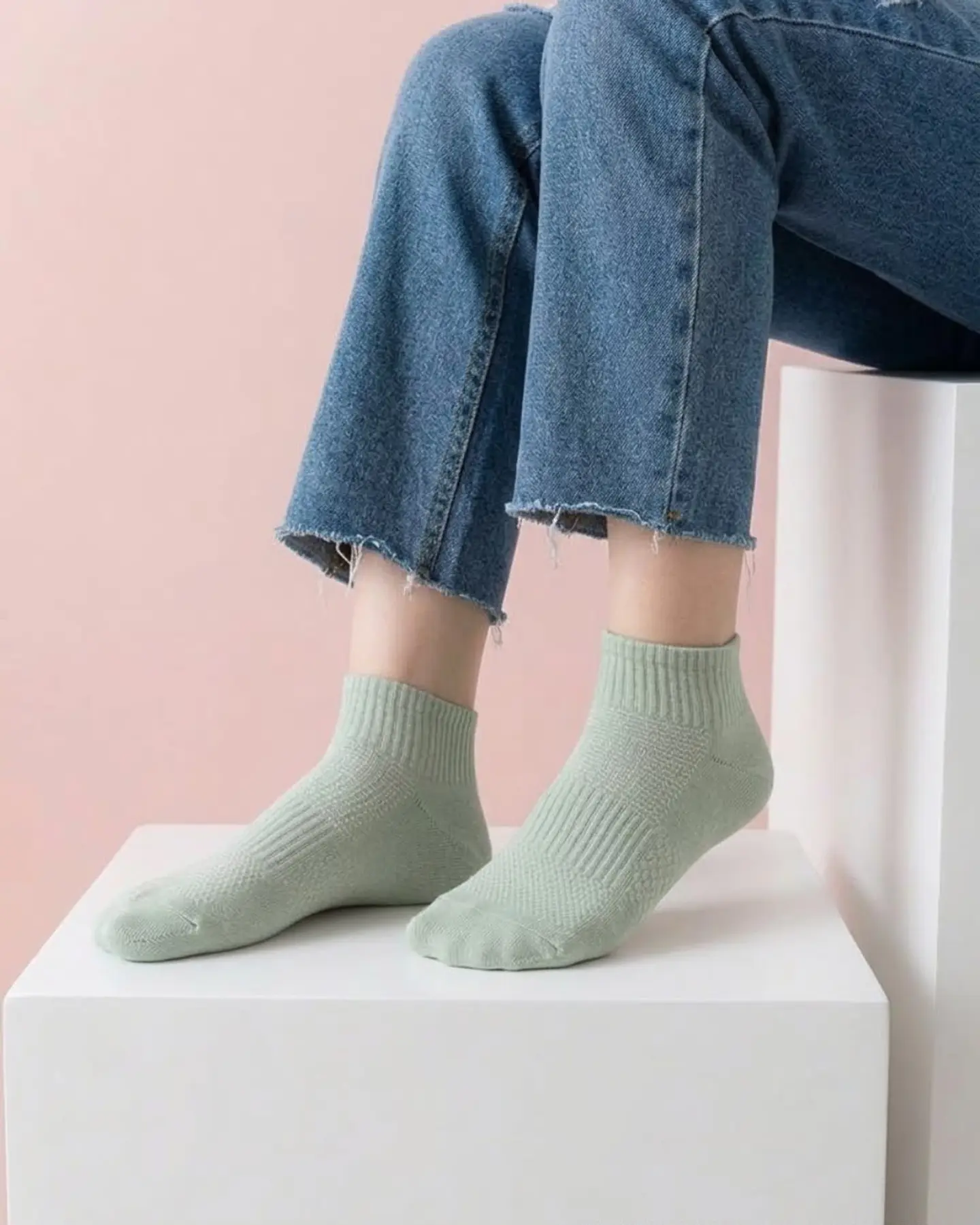 12 PARES DE CALCETINES DEPORTIVOS TOBILLEROS ALTO #35 1