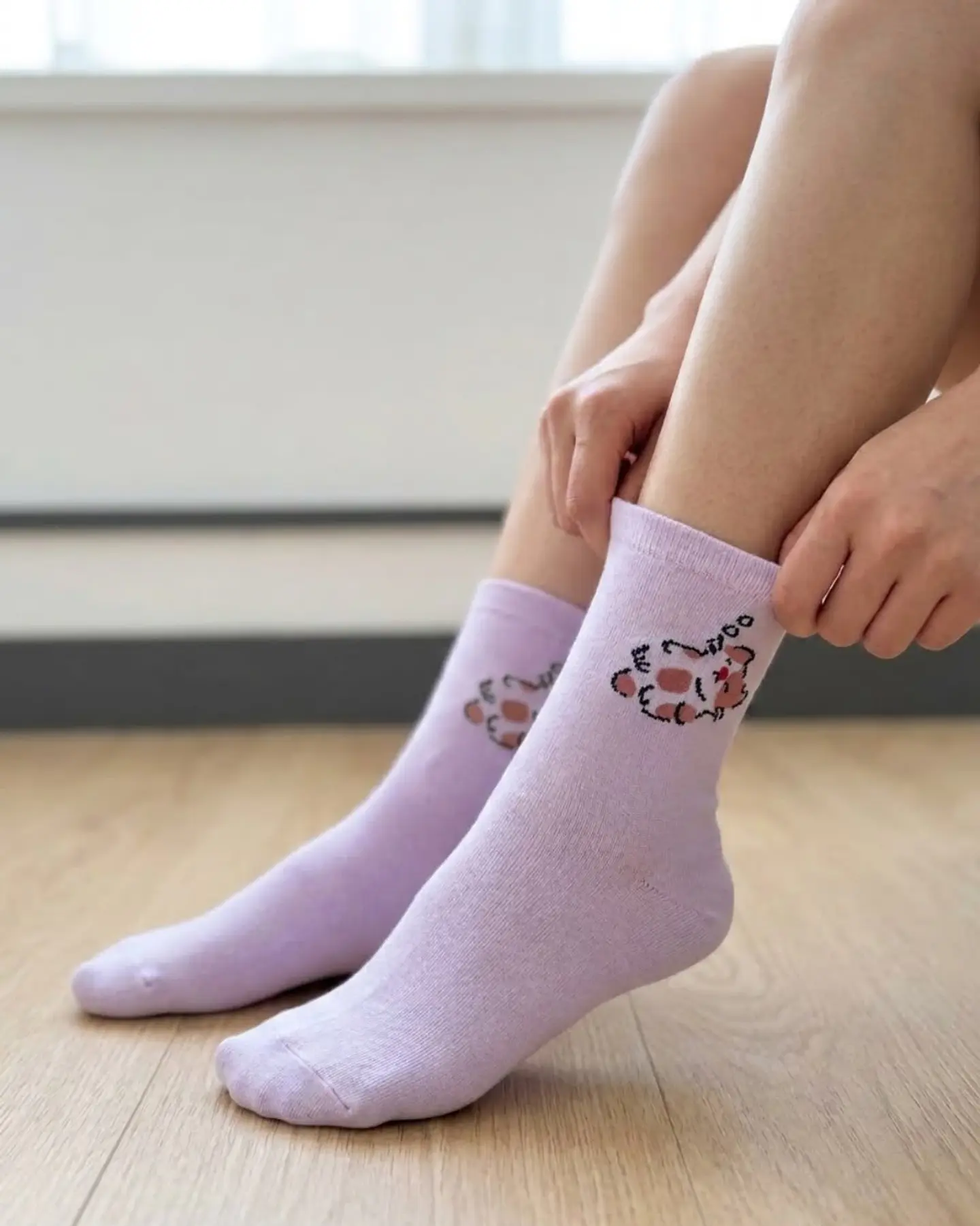 12 PARES DE CALCETINES DE ALGODÓN CON DISEÑO #37 1
