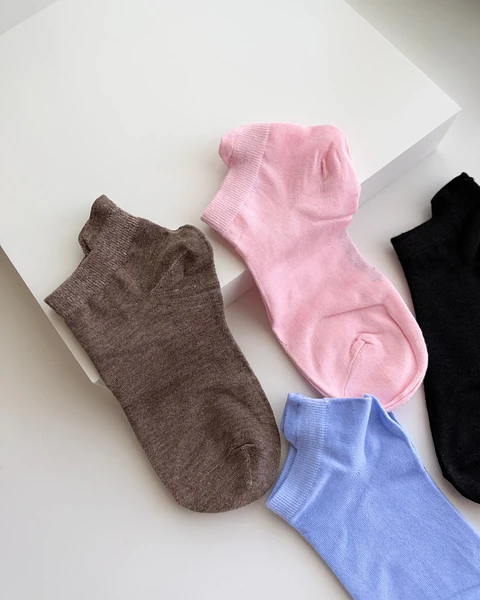 12 PARES DE CALCETINES TOBILLEROS CON REFUERZO #41