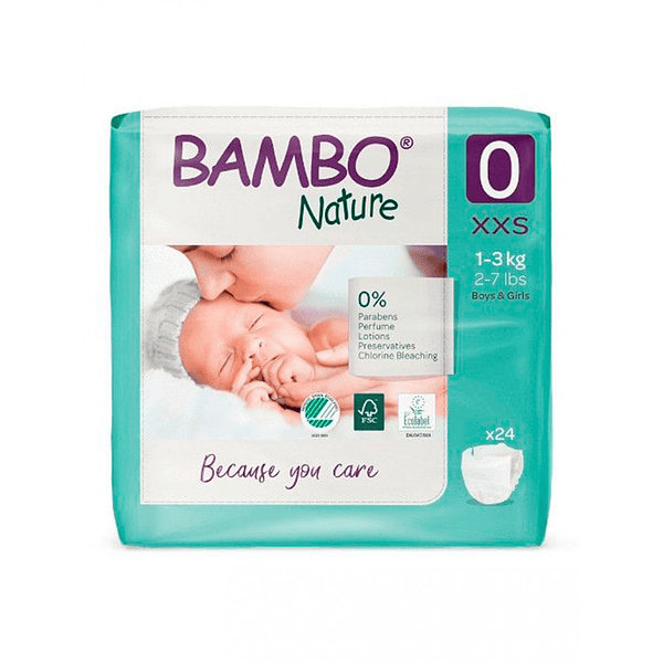BAMBO NATURE 0 - 24 UNIDADES