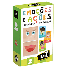 JOGO CARTAS DE ATIVIDADES AÇÕES E EMOÇÕES - HEADU