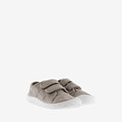 SAPATILHA TIRAS LONA BEIGE - VICTORIA