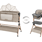 BERÇO SLEAT ME 2 EM 1 - KIKKABOO
