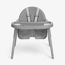 CADEIRA ALTA 2 EM 1 JAMMY BLACK - KIKKABOO