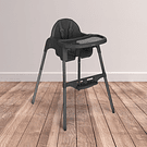 CADEIRA ALTA 2 EM 1 JAMMY BLACK - KIKKABOO