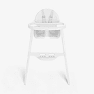 CADEIRA ALTA 2 EM 1 JAMMY BLACK - KIKKABOO