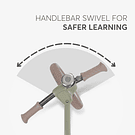 BICICLETA DE EQUILÍBRIO LANSER - KIKKABOO 