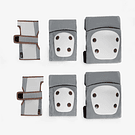 KIT PROTEÇÃO COTOVELOS E JOELHOS- KIKKABOO