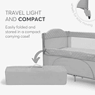 CAMA DE VIAGEM 2 NÍVEIS MILKY WAY- KIKKABOO 