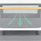 BERÇO NANNA 2- KIKKABOO