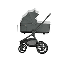 CARRINHO 2 EM 1 GOYA PLATINUM OLIVE - KIKKABOO