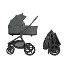 CARRINHO 2 EM 1 GOYA PLATINUM OLIVE - KIKKABOO