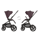 CARRINHO 2 EM 1 GOYA PLATINUM MERLOT- KIKKABOO