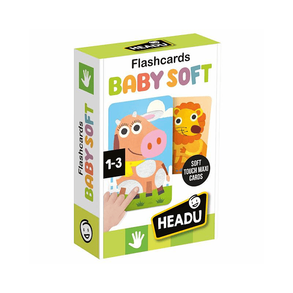 FLASHCARDS BABY SOFT - HEADU
