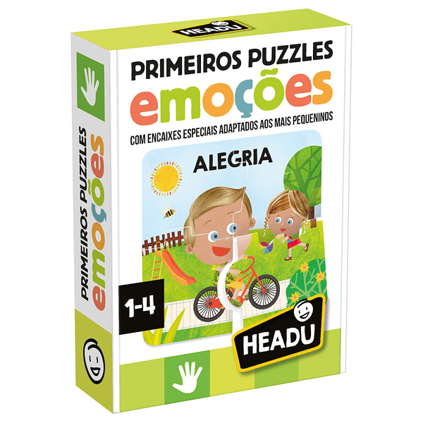 PRIMEIROS PUZZLES EMOÇÕES - HEADU