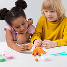 PASTA DE MOLDAR DINOSSAUROS - HEY CLAY 