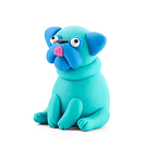 PASTA DE MOLDAR DOG STORY PUG- HEY CLAY