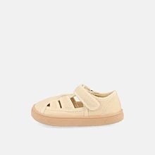 SANDÁLIA LONA MOLLY BEGE- BLANDITOS