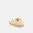 SANDÁLIA LONA MOLLY BEGE- BLANDITOS