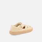 SANDÁLIA LONA MOLLY BEGE- BLANDITOS