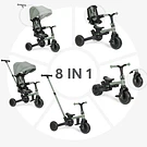 TRICICLO 8 EM 1 ALUMA - KIKKABOO