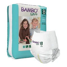 CUECA FRALDA BAMBO NATURE 8 - 18 UNIDADES