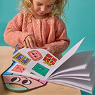 MONTESSORI STICKERS BOOK- OMY 
