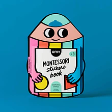MONTESSORI STICKERS BOOK- OMY 