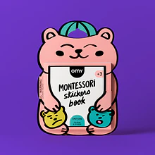 MONTESSORI STICKERS BOOK- OMY 