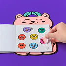 MONTESSORI STICKERS BOOK- OMY 