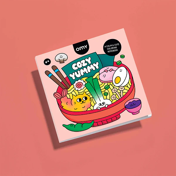 LIVRO COZY ART YUMMY- OMY