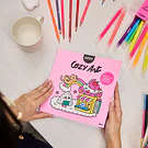 LIVRO COZY ART KAWAII- OMY