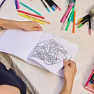 LIVRO COZY ART SUPERMERCADO- OMY
