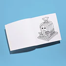 LIVRO COZY ART SUPERMERCADO- OMY