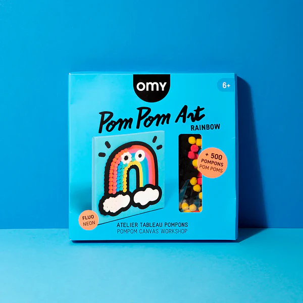 POM POM ART RAINBOW- OMY