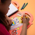 LIVRO C/PINTURAS E AUTOCOLANTES YUMMY- OMY
