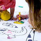 GIANT COLORING POSTER MY FIRST ART POSTER-OMY