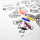 GIANT COLORING POSTER MY FIRST ART POSTER-OMY