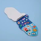 STICKER ACTIVITY NOTEBOOK VROOM - OMY