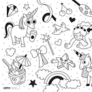 POSTER COLORING UNICÓRNIO-OMY 
